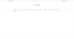 Desktop Screenshot of divalashboutique.com